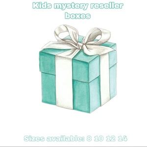 Kids reseller boxes xl large medium 8 10 12 14